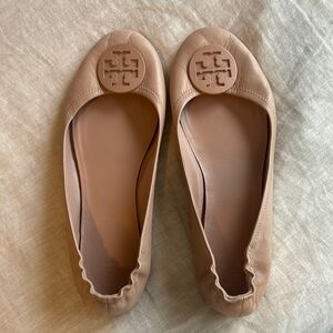 Tory Burch Women's Tan/blush Ballet Flats
